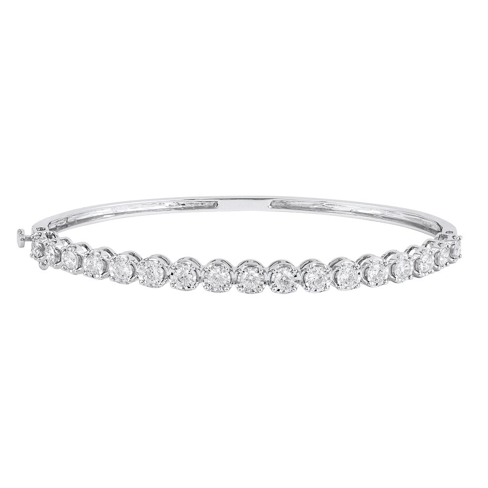 Stunning Oval Diamond Bracelet