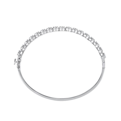 Stunning Oval Diamond Bracelet