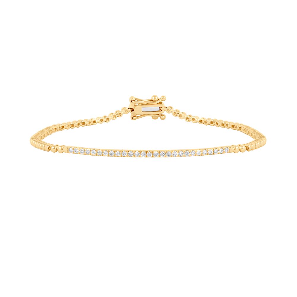 Radiant Link Design Diamond Bracelet