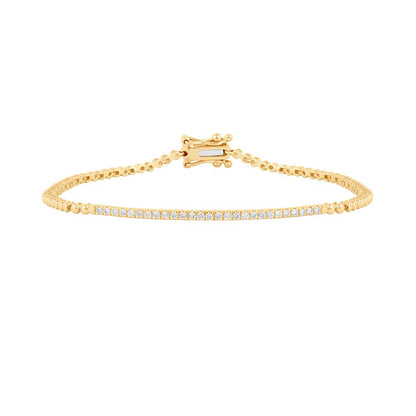 Radiant Link Design Diamond Bracelet