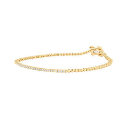 Radiant Link Design Diamond Bracelet