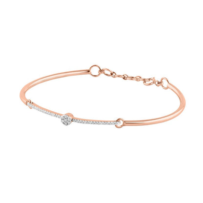 Classic Half Chain Diamond Bracelet