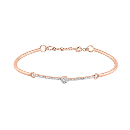 Classic Half Chain Diamond Bracelet