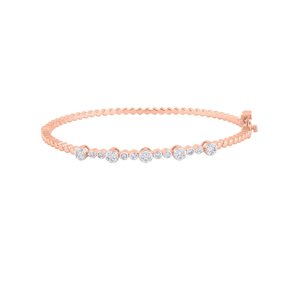 Captivating  Rose Gold Women Bracelet