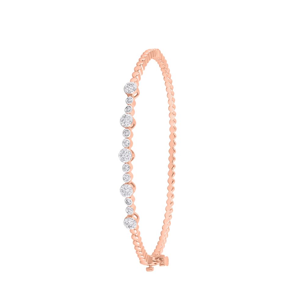 Captivating  Rose Gold Women Bracelet