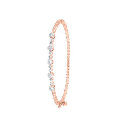 Captivating  Rose Gold Women Bracelet