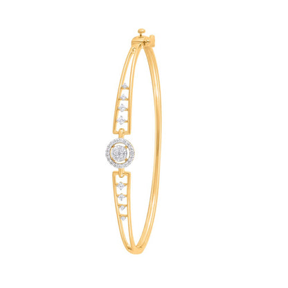 Lovely  Yellow Gold Women Bracelet