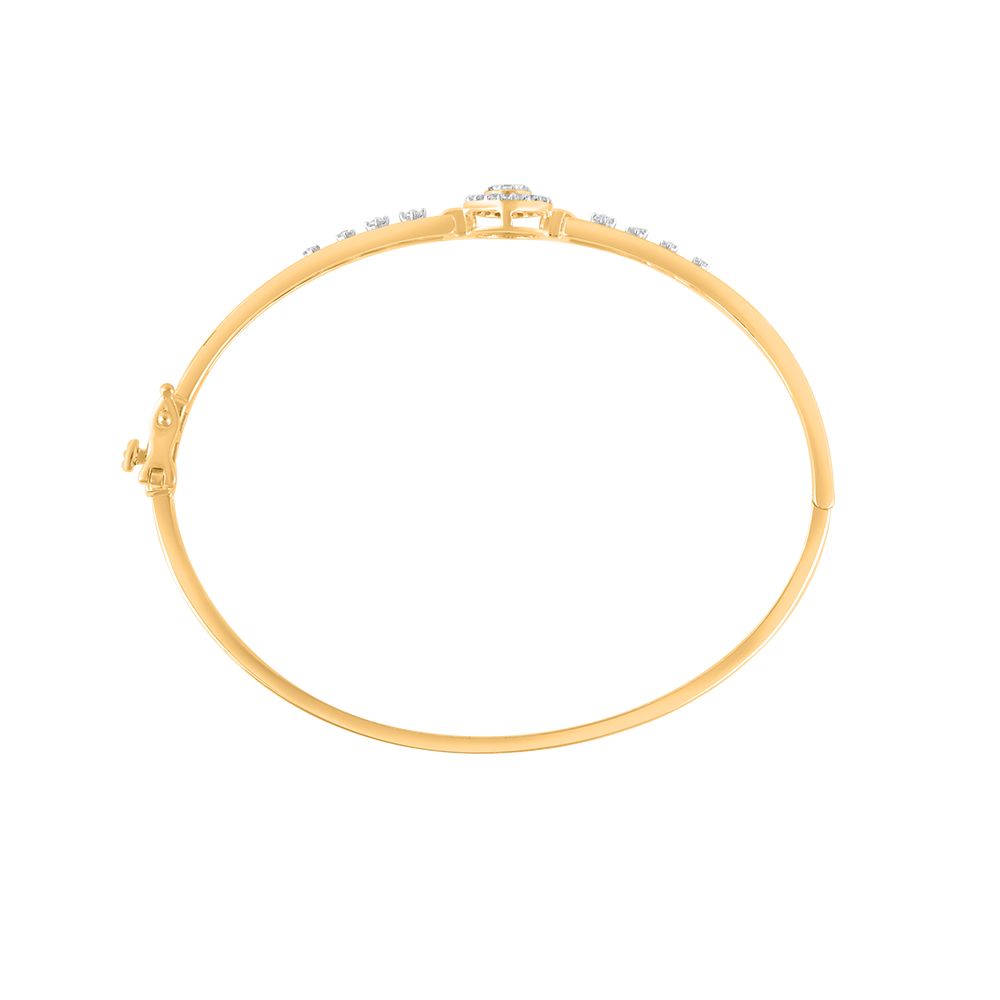 Lovely  Yellow Gold Women Bracelet