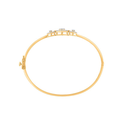 Elegant  Yellow Gold Women Bracelet