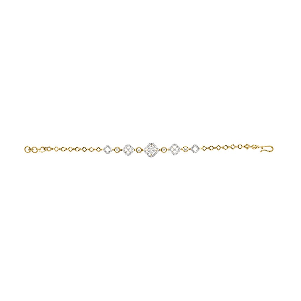 Attractice Bracelet in  Yellow Gold
