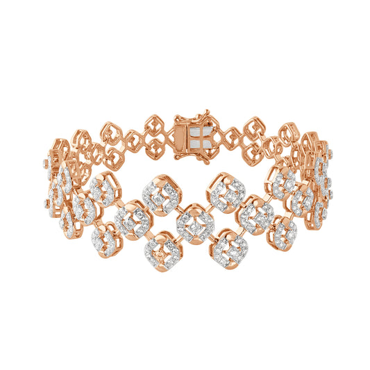 Speckled Design Diamond Bracelet