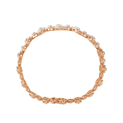 Speckled Design Diamond Bracelet