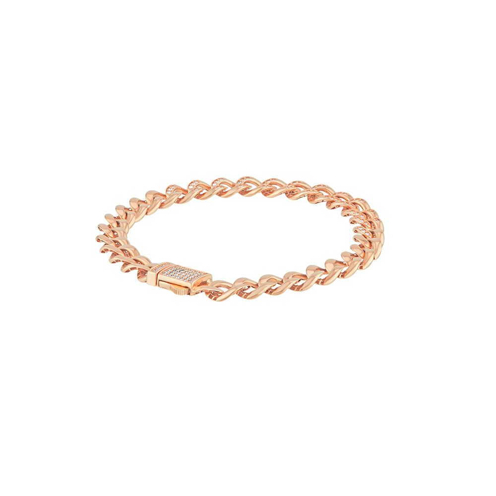 Subtle Men's Diamond Link Bracelet