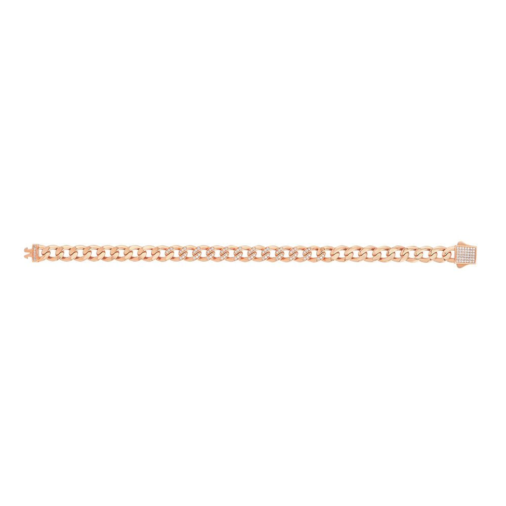 Subtle Men's Diamond Link Bracelet