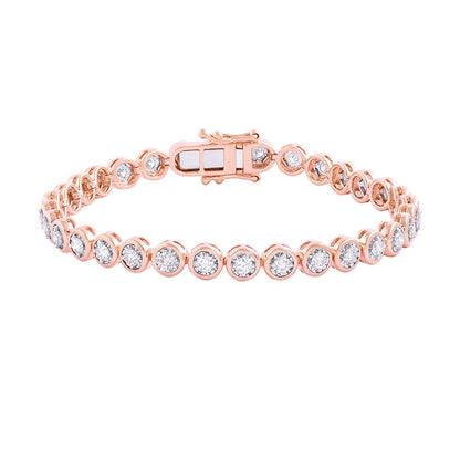 Radiant Diamond Tennis Bracelet