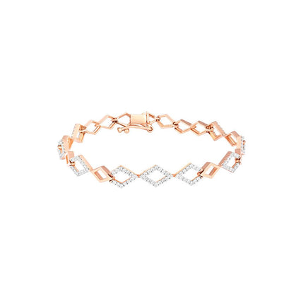 Celestial Rose Diamond Bracelet
