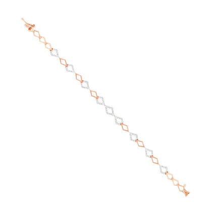 Celestial Rose Diamond Bracelet