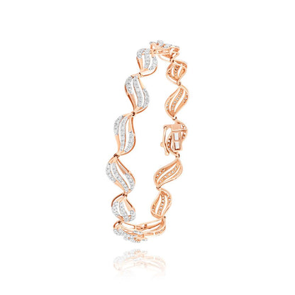 Diamond Swirl Bracelet