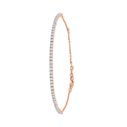 Eye-Catching  Rose Gold Women Bracelet