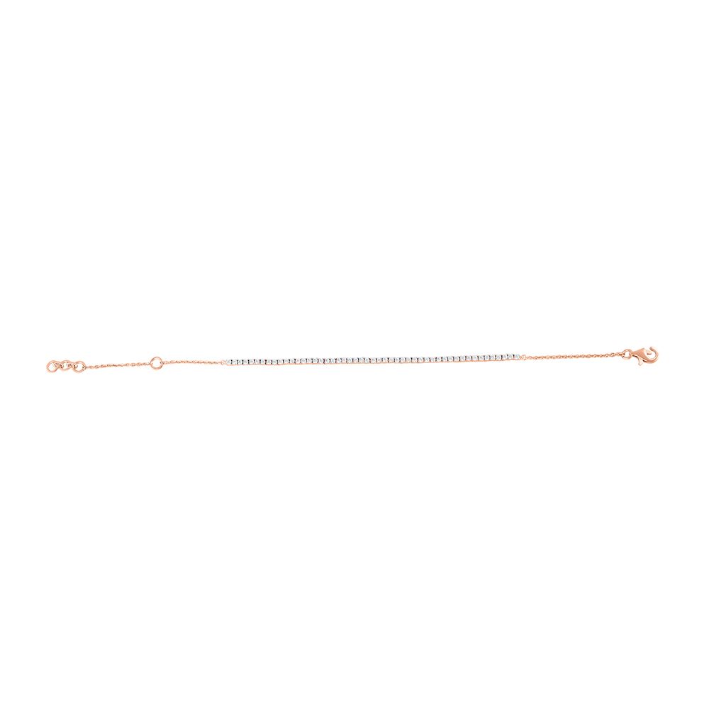 Eye-Catching  Rose Gold Women Bracelet